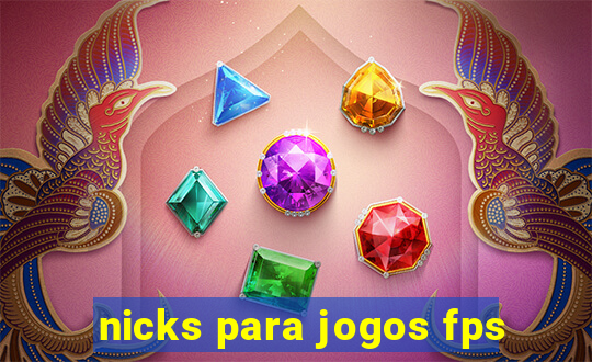 nicks para jogos fps