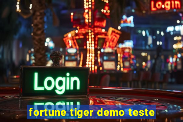 fortune tiger demo teste