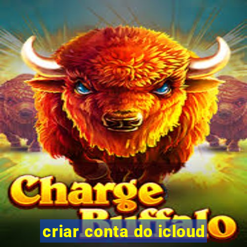 criar conta do icloud