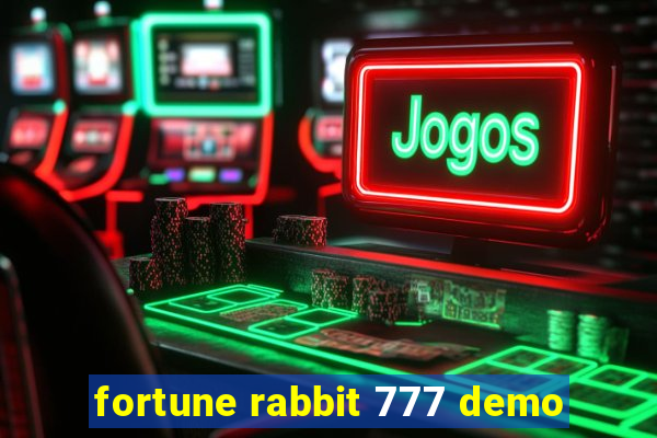 fortune rabbit 777 demo