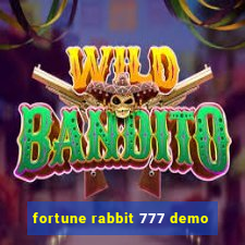 fortune rabbit 777 demo