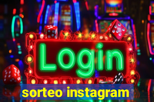 sorteo instagram