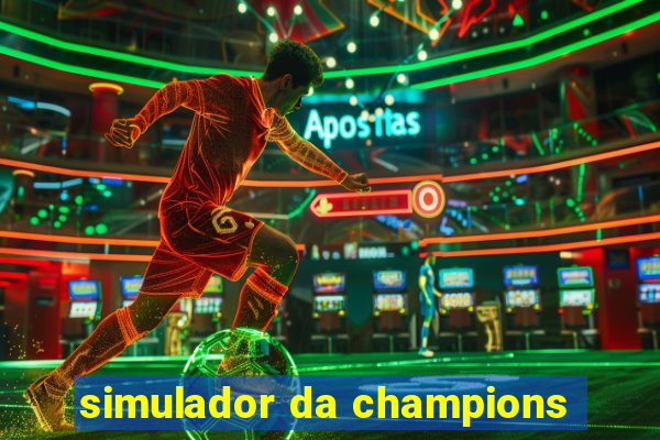 simulador da champions