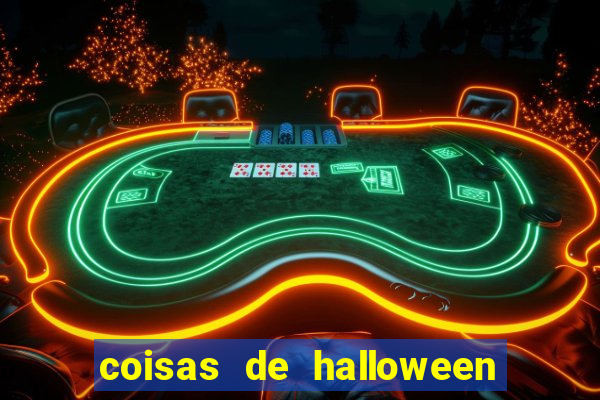 coisas de halloween com f