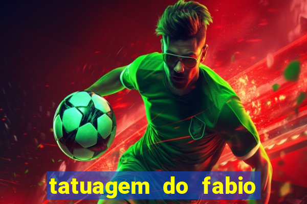 tatuagem do fabio goleiro do cruzeiro