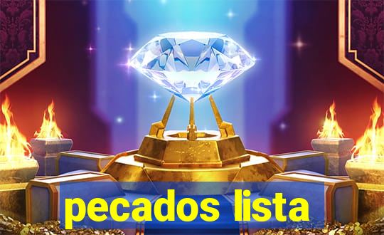 pecados lista