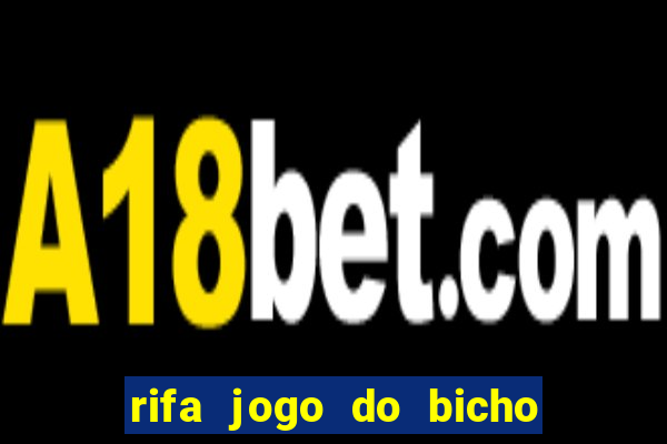 rifa jogo do bicho para imprimir