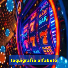 taquigrafia alfabeto