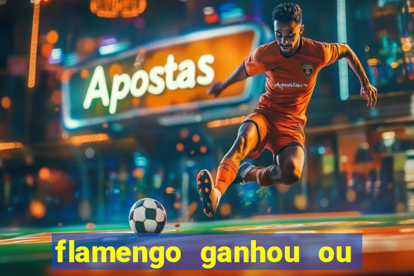 flamengo ganhou ou perdeu hoje