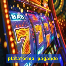 plataforma pagando bonus no cadastro