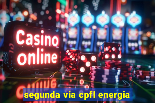 segunda via cpfl energia