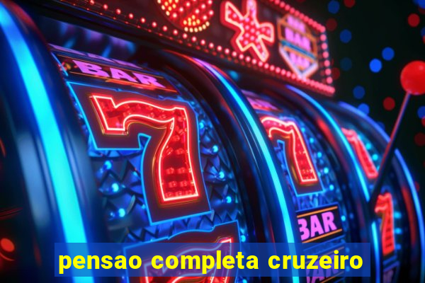 pensao completa cruzeiro