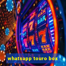 whatsapp touro box