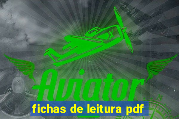 fichas de leitura pdf