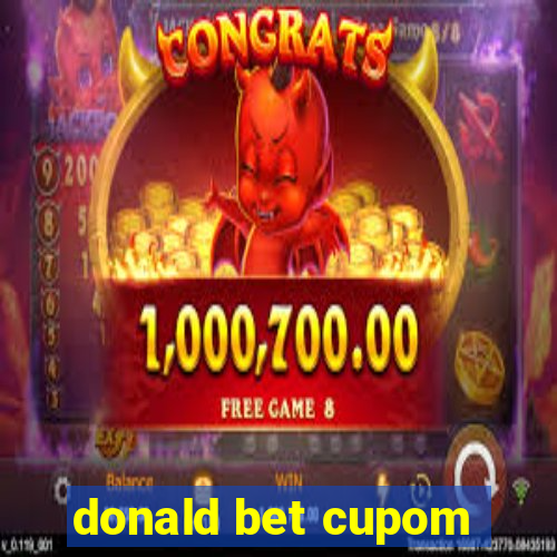 donald bet cupom