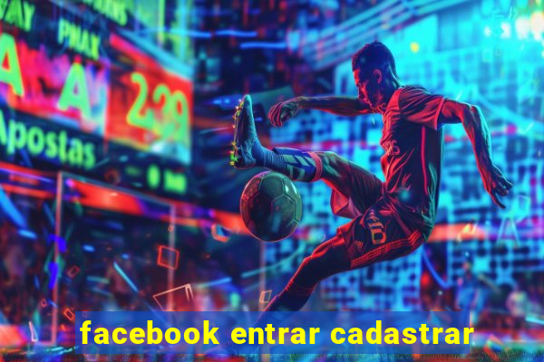 facebook entrar cadastrar