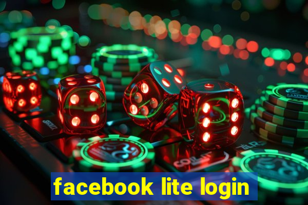 facebook lite login