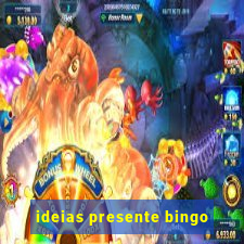 ideias presente bingo