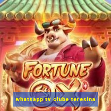 whatsapp tv clube teresina