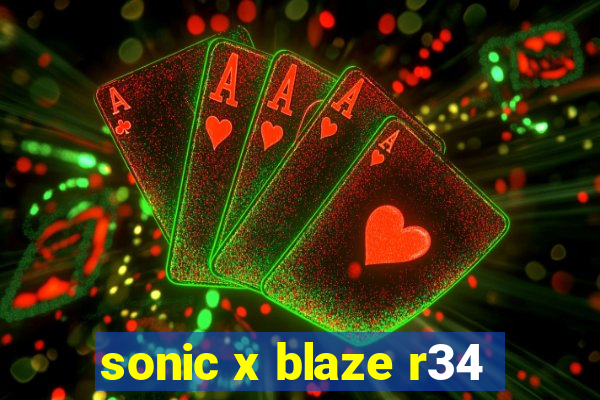 sonic x blaze r34