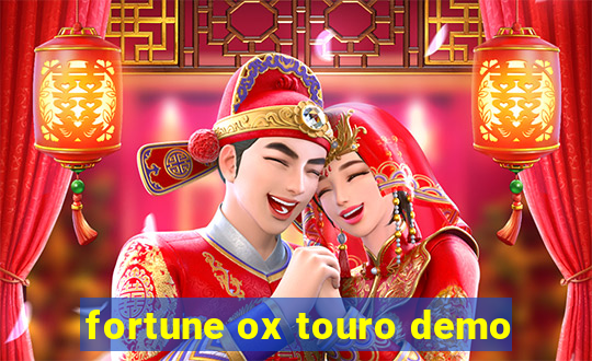 fortune ox touro demo