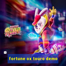 fortune ox touro demo