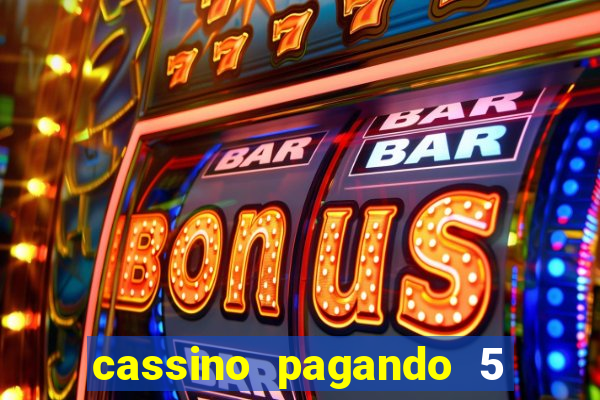 cassino pagando 5 reais no cadastro