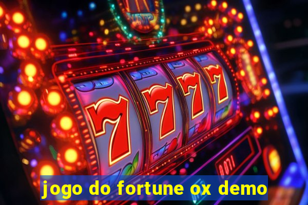 jogo do fortune ox demo