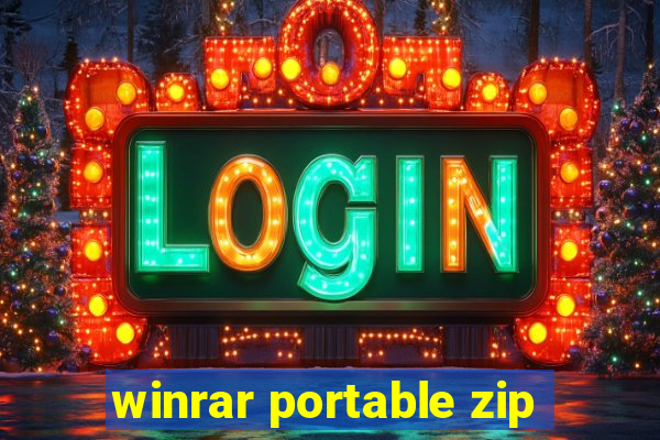 winrar portable zip