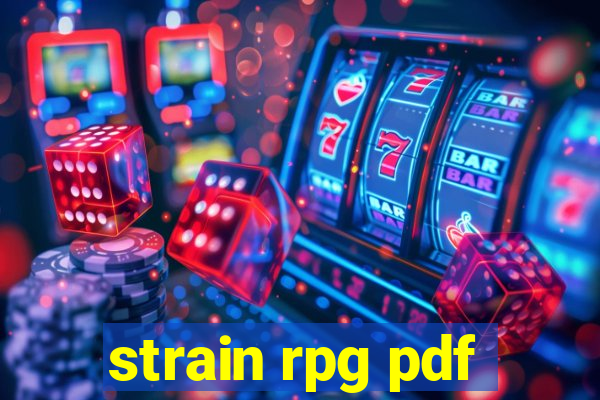 strain rpg pdf