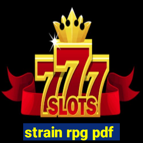 strain rpg pdf