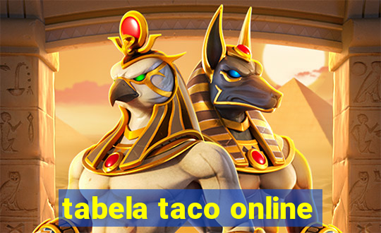 tabela taco online