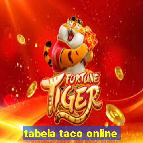 tabela taco online