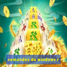 comandos do windows r