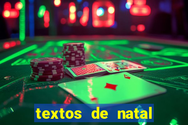 textos de natal para imprimir