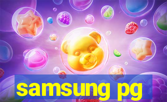 samsung pg