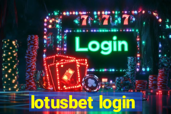 lotusbet login