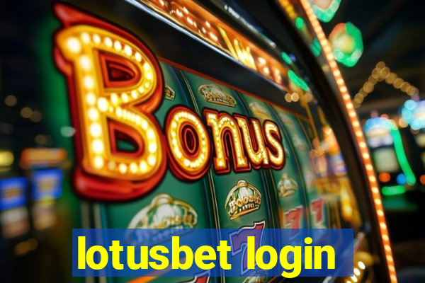 lotusbet login