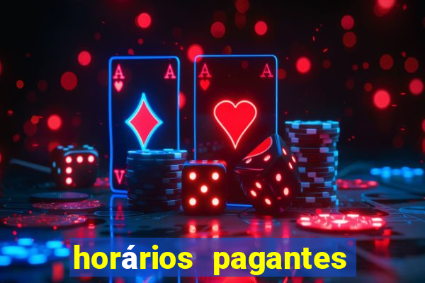 horários pagantes fortune tiger madrugada