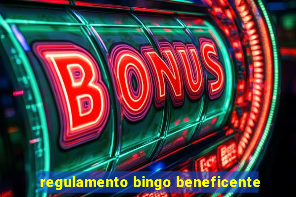 regulamento bingo beneficente