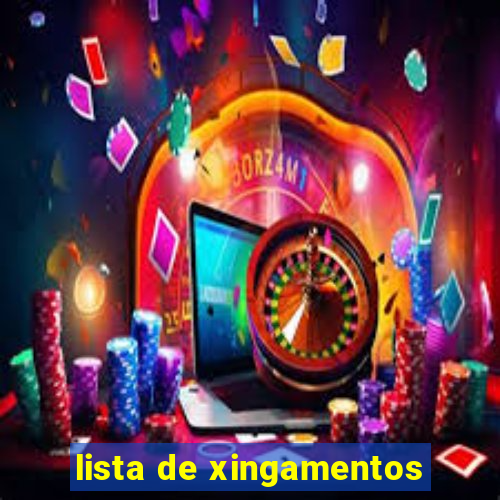 lista de xingamentos