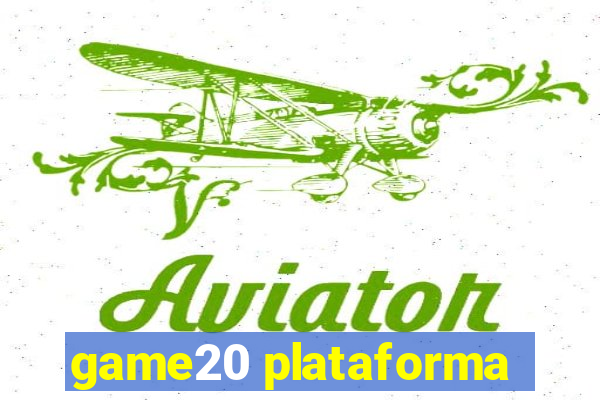 game20 plataforma