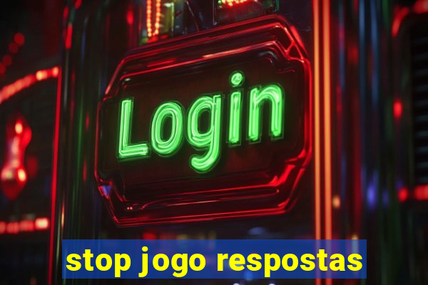 stop jogo respostas