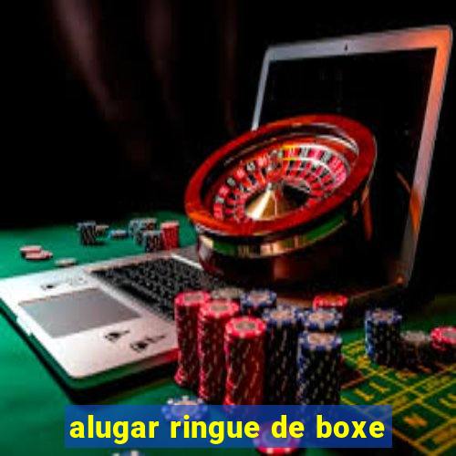 alugar ringue de boxe