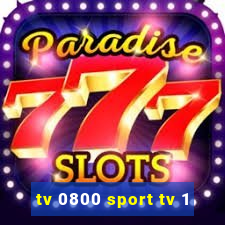 tv 0800 sport tv 1