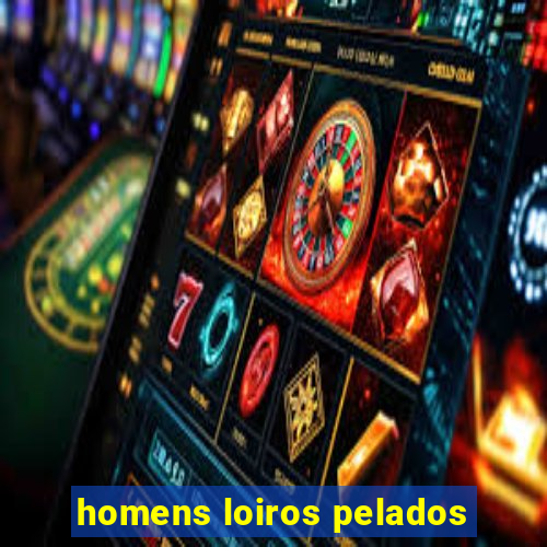 homens loiros pelados