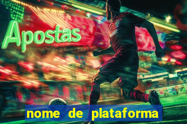 nome de plataforma de jogos