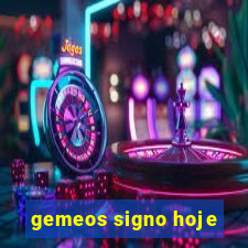 gemeos signo hoje