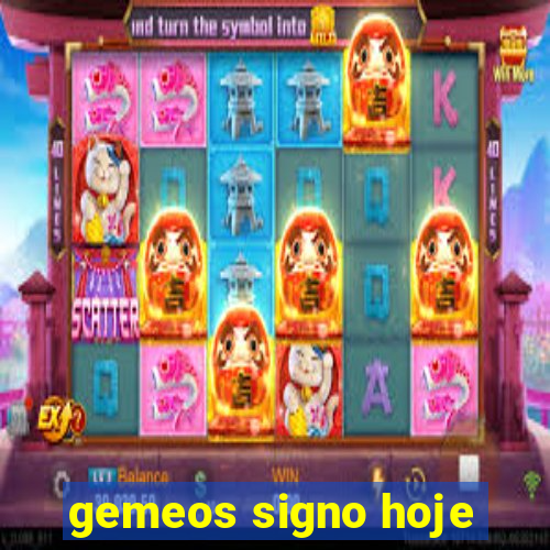 gemeos signo hoje