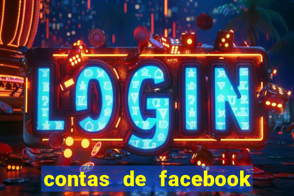 contas de facebook abandonadas com senha e email